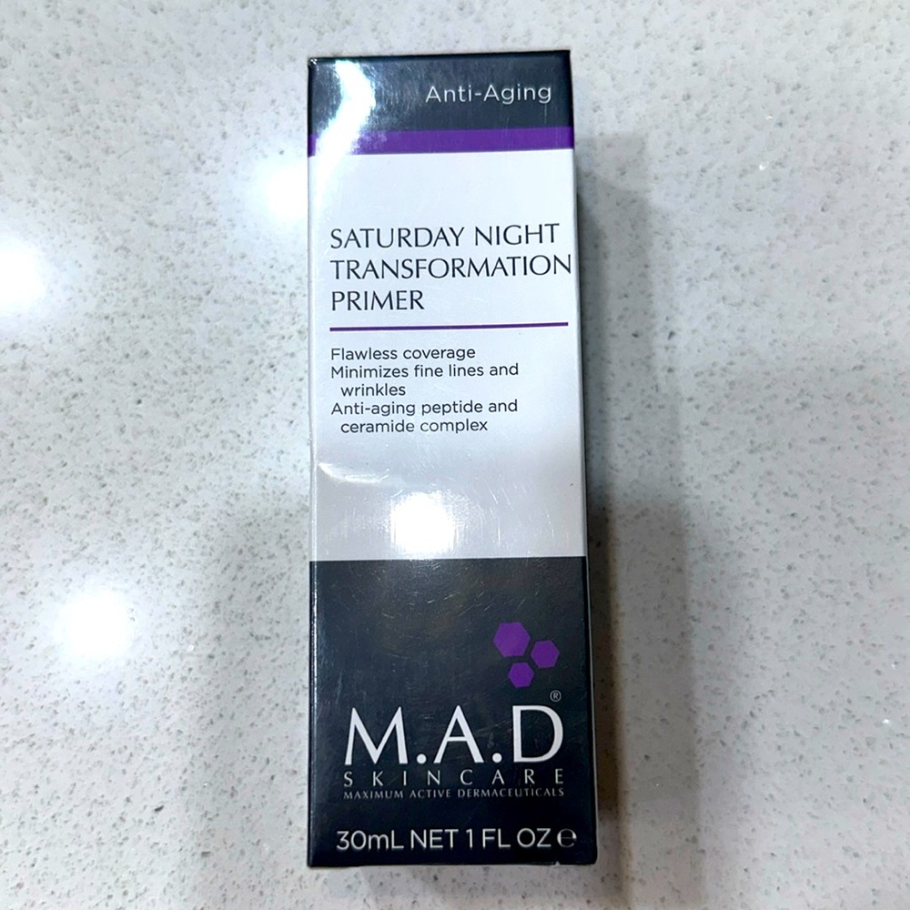 M.A.D Skincare Anti-Aging Saturday Night Transformation Primer Ceramide Complex